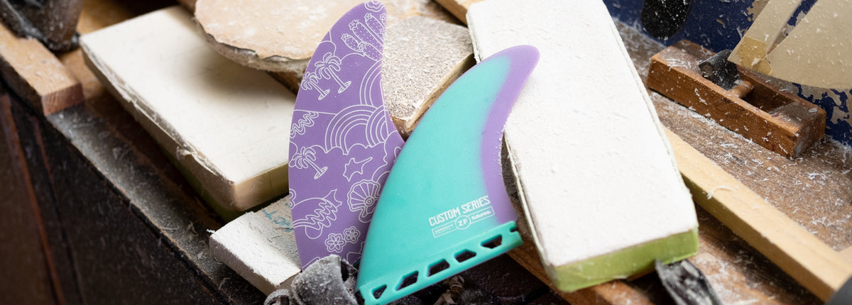 Zack Made Some Psychedelic Fins
