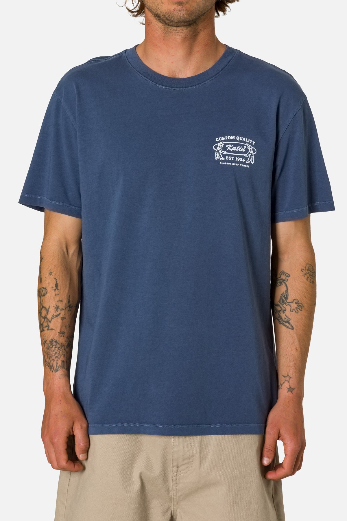 Katin Blanks Tee in Midnight Tide, view #color_midnight tide