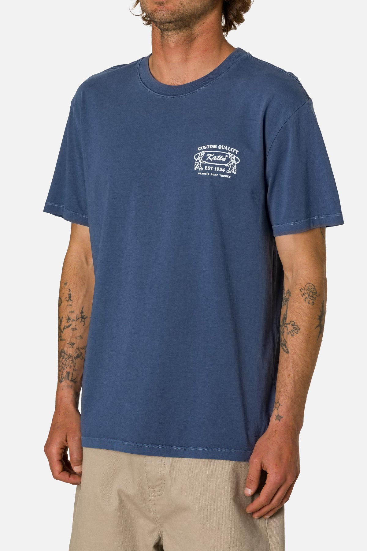 Katin Blanks Tee in Midnight Tide, view #color_midnight tide