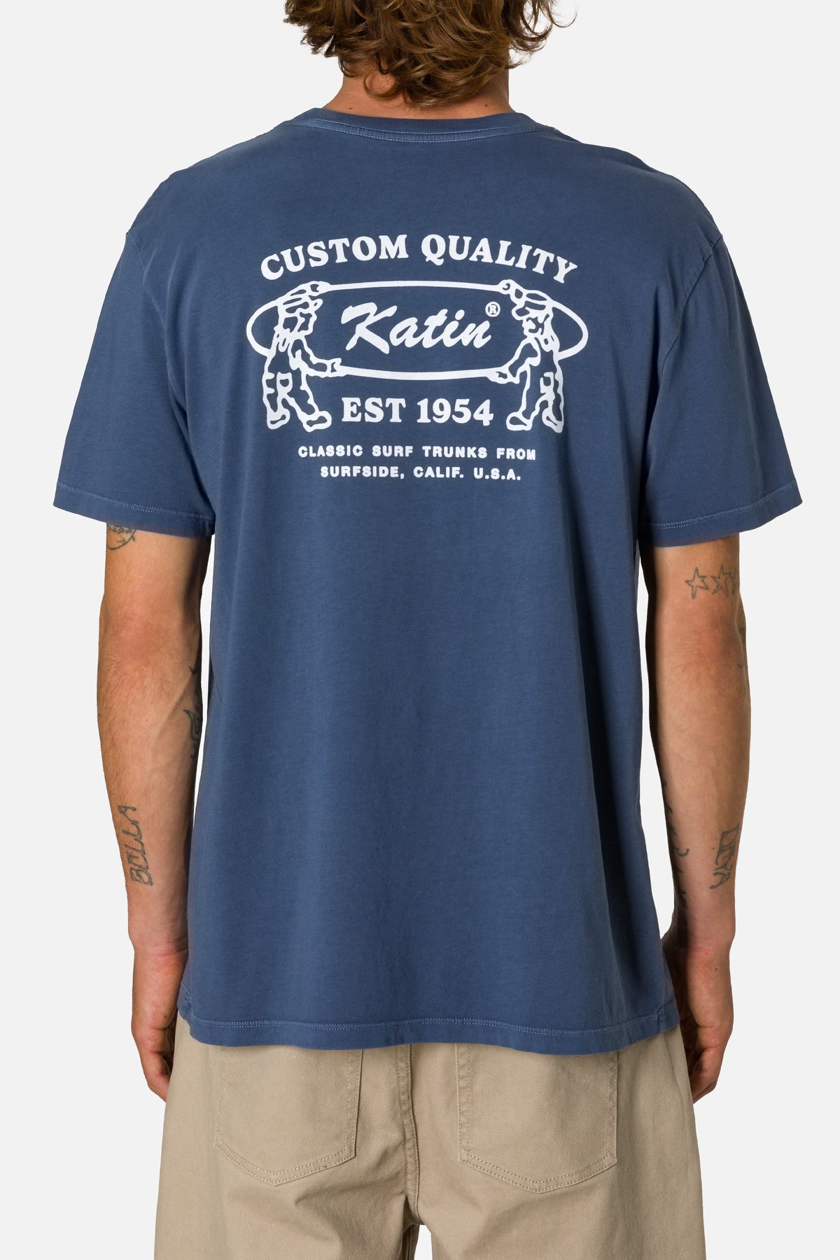 Katin Blanks Tee in Midnight Tide, view #color_midnight tide