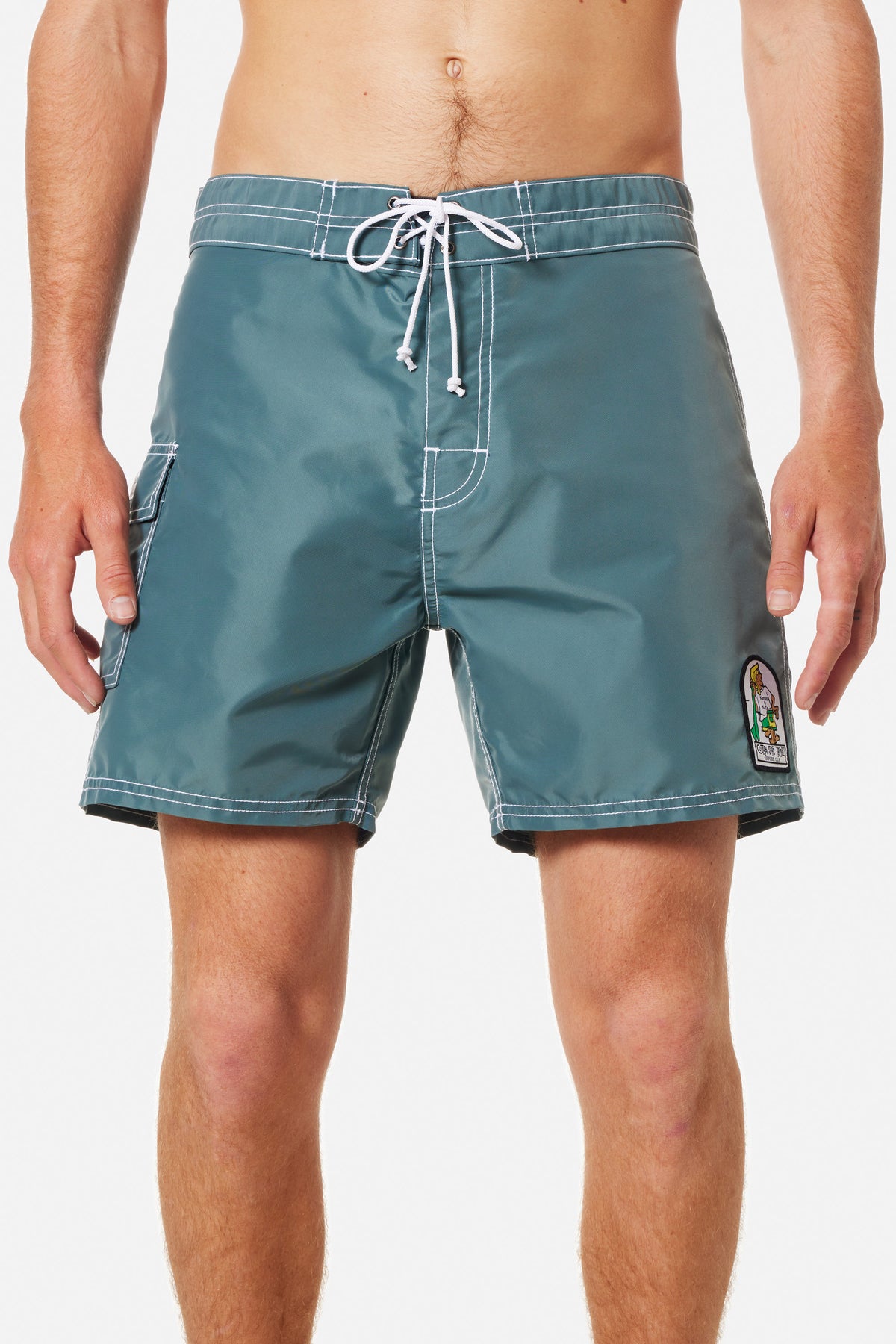 Katin Waterman Trunk in Atlantic Green, view 2 #color_atlantic green