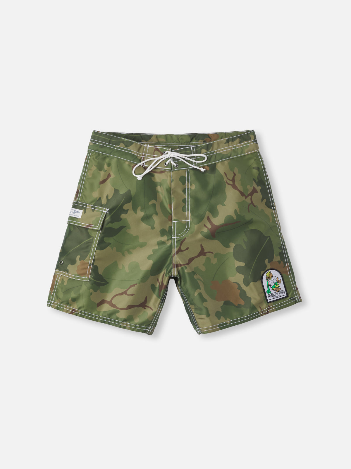 Katin Waterman Trunk in Mitchell Camo, flat, front #color_mitchell camo