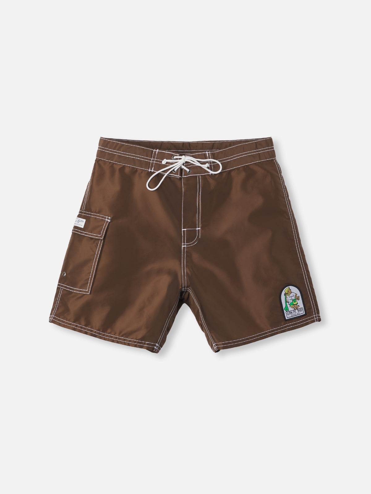 Katin Waterman Trunk in Cocoa, flat, front #color_cocoa