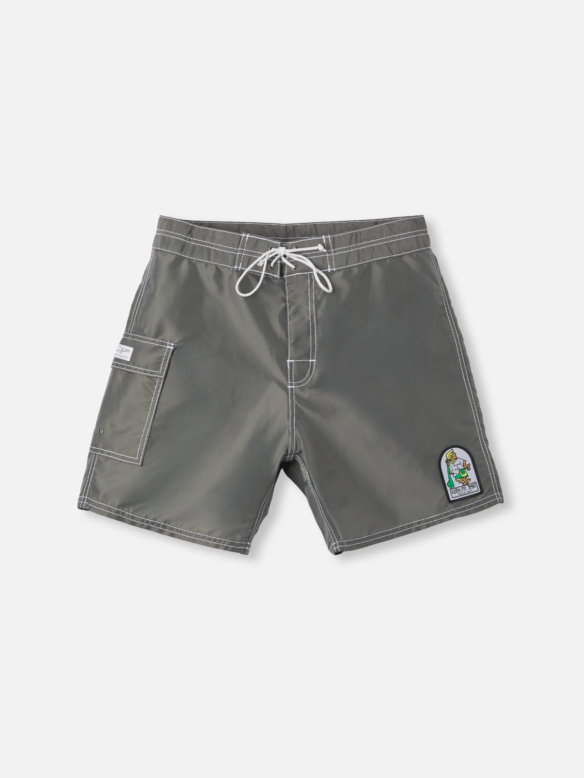 Katin Waterman Trunk in Gunmetal, flat, front #color_gunmetal