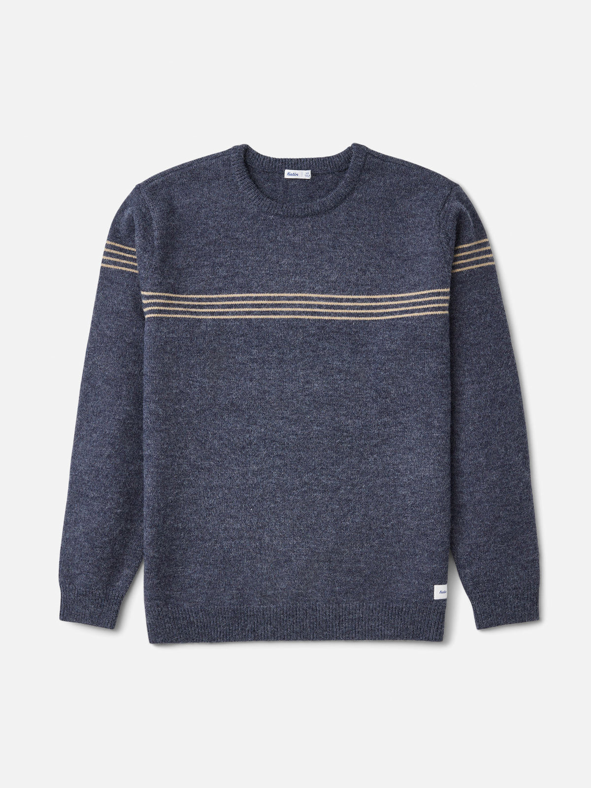 Katin Charles Sweater in Navy, flat, front #color_navy