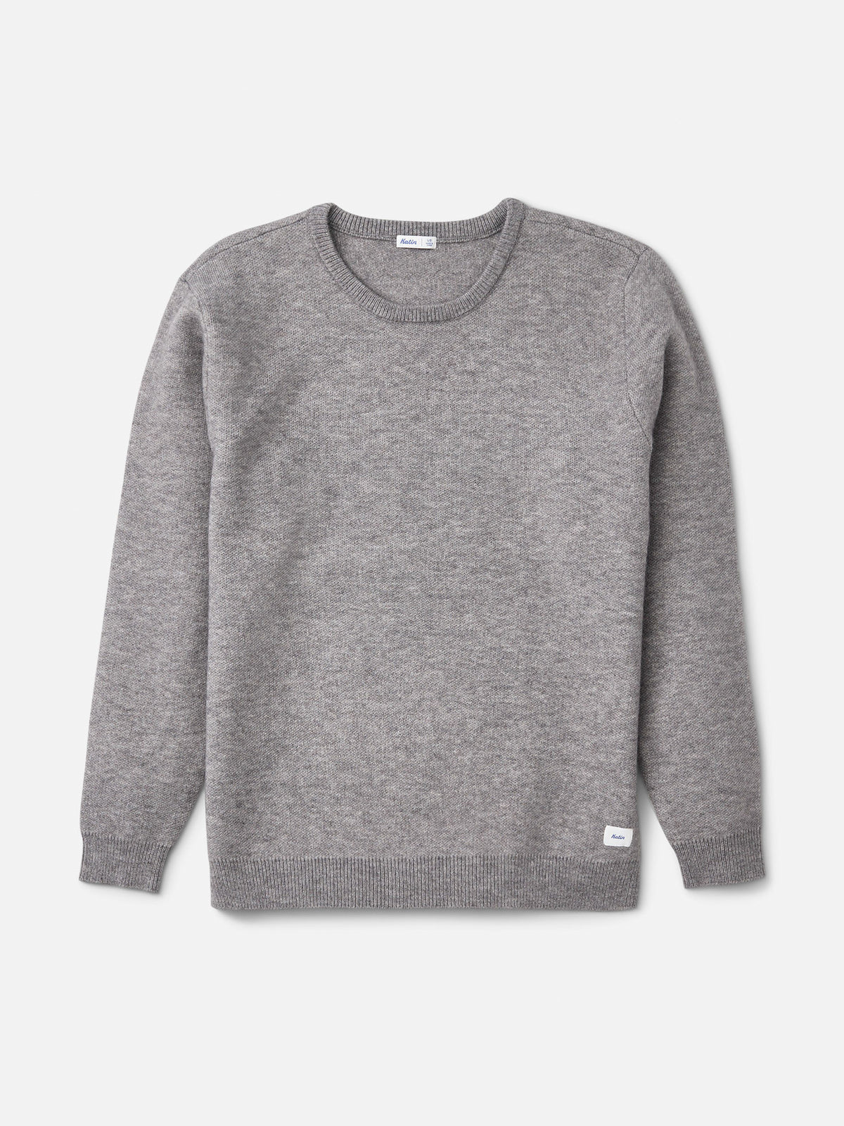 Katin Rivers Sweater in Heather Gray, flat, front #color_heather gray