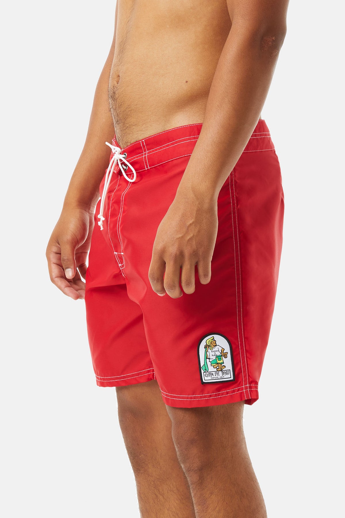 Katin Waterman Trunk in Red, view 4 #color_red