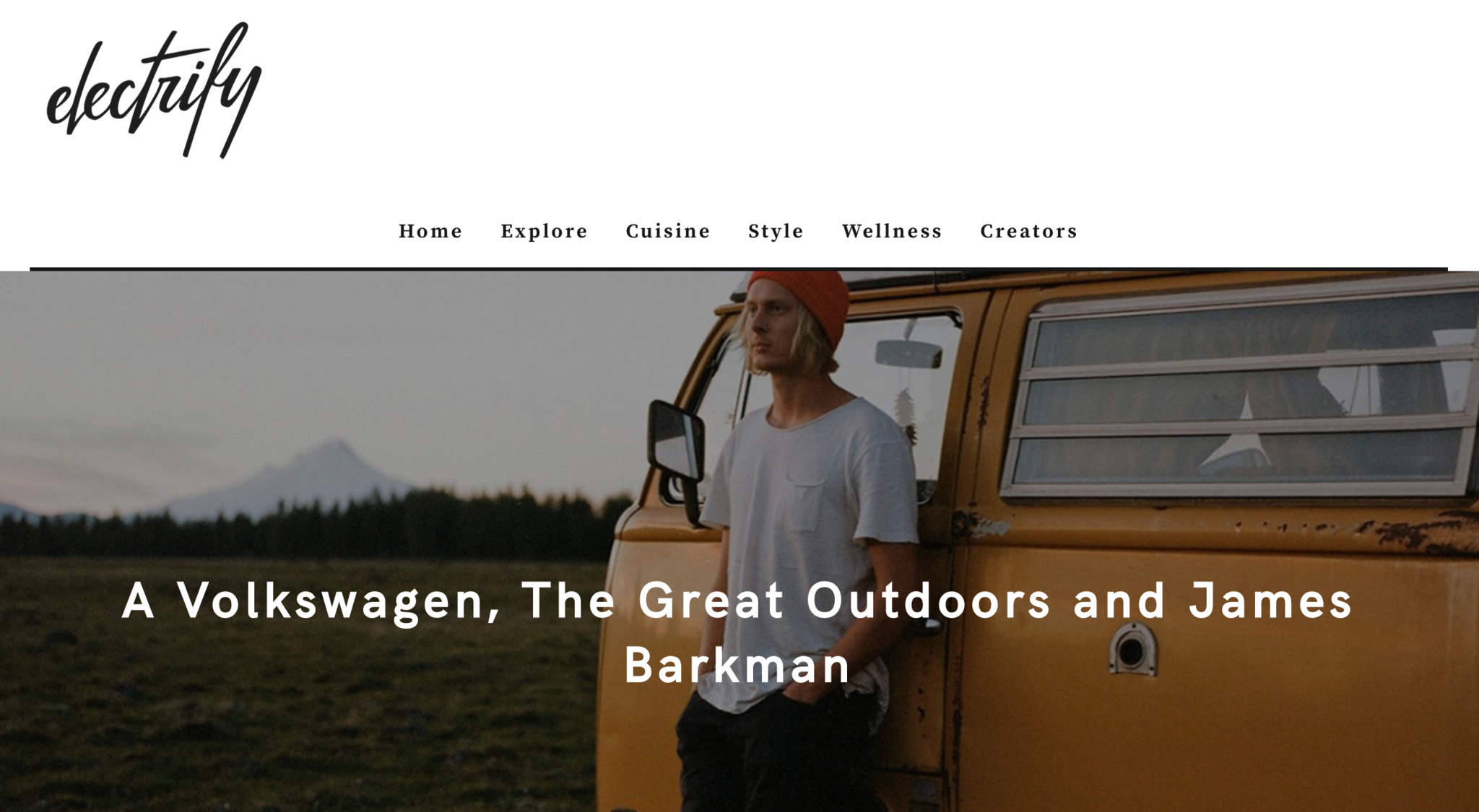 PRESS: Katin Explorer James Barkman on Electrify Mag