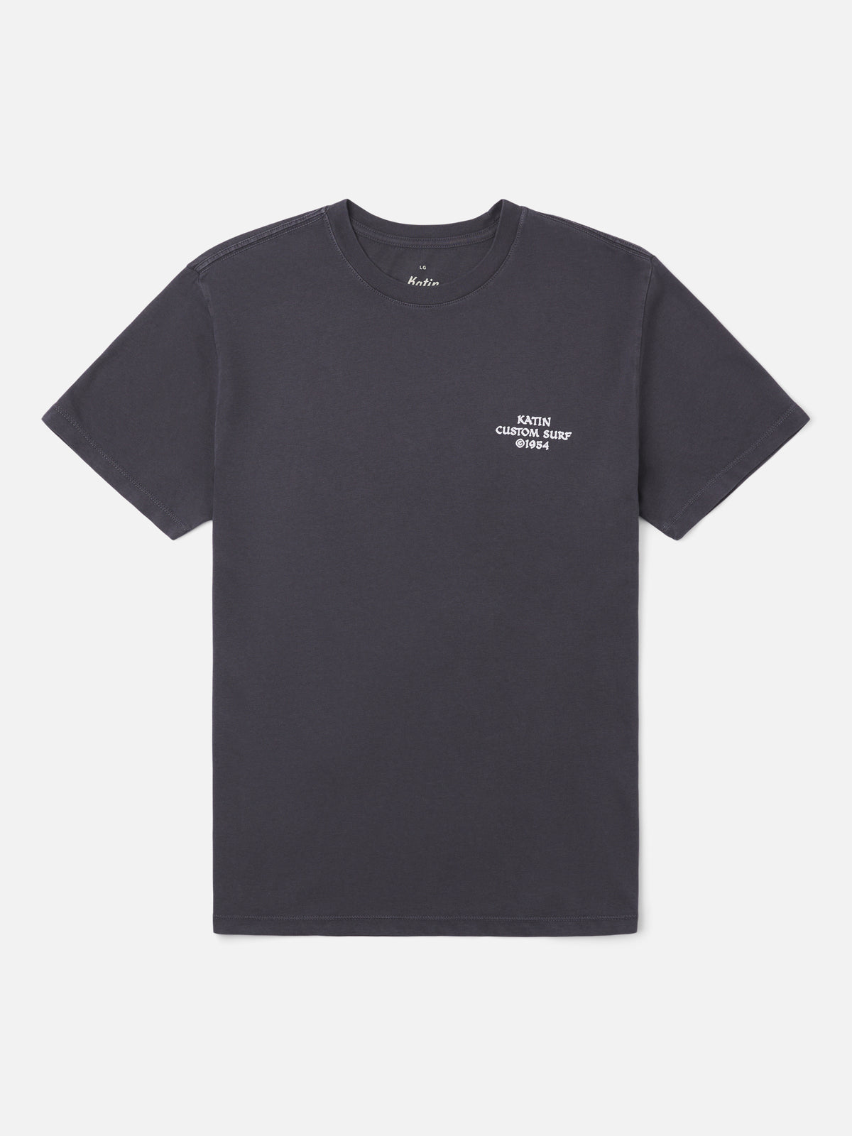 Katin Spell Tee in Polar Navy Vintage Wash, flat, front #color_polar navy vintage wash