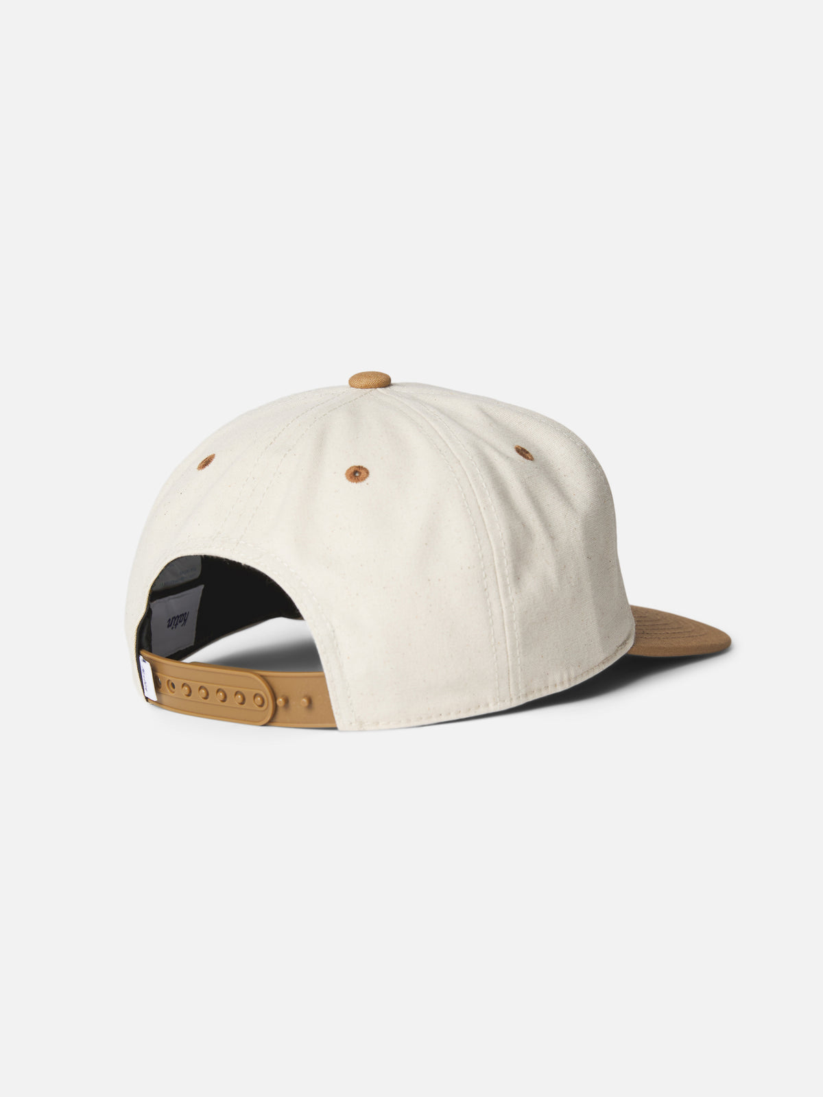 Katin Field Hat in Vintage White/Ermine, flat, back #color_vintage white/ermine