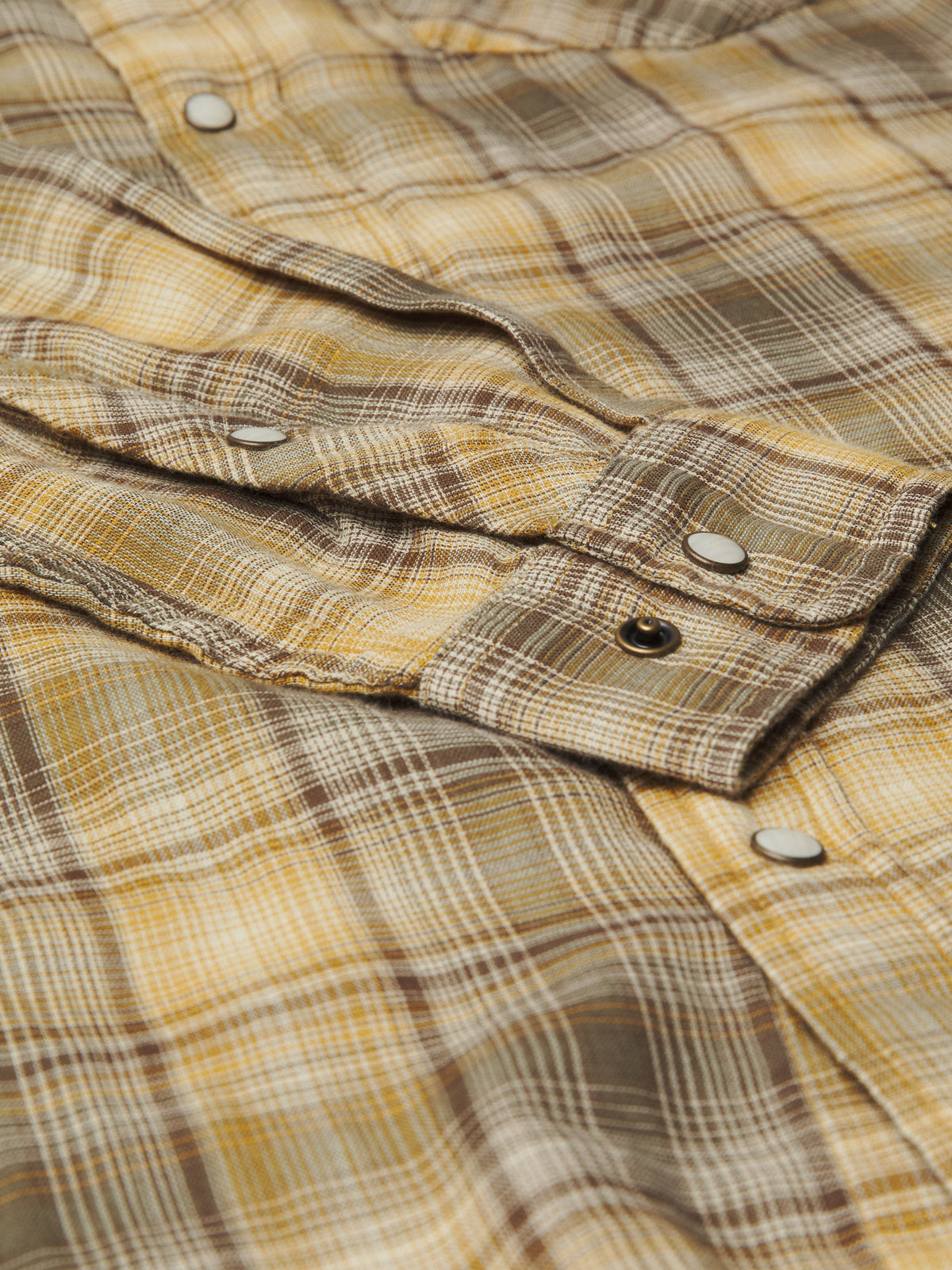 Katin Darren Shirt in Bluff, flat, sleeve detail #color_bluff